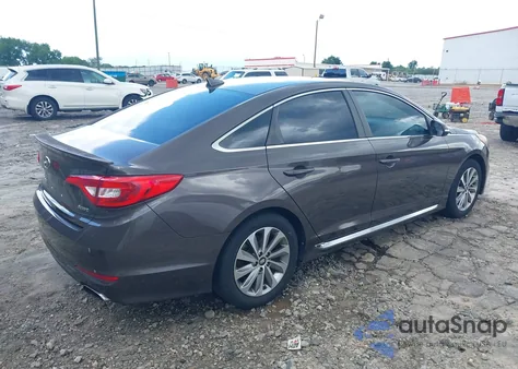 2016 Hyundai Sonata Sport from USA, damaged, VIN 5NPE34AFXGH332306